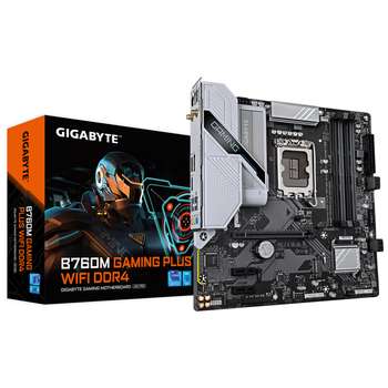 Материнская плата Gigabyte B760M GAMING PLUS WIFI DDR4,
