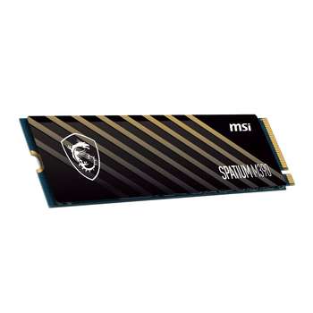 Накопитель SSD MSI Твердотельный SPATIUM M390 M.2 2280 S78-440L650-P83 1TB Client SSD PCIe Gen3x4 with NVMe, 3300/3000, IOPS 420/550K, MTBF 1.5M, 3D NAND, 400TBW, 0,22DWPD, RTL