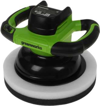 Полировальная машина GREENWORKS G24BU10