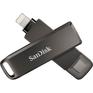 Flash-носитель SanDisk USB накопитель iXpand Flash Drive Luxe 128GB - USB-C + Lightning - for iPhone, iPad, Mac USB Type-C devices including Android