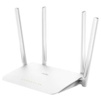 Маршрутизатор CUDY AC1200 Gigabit Wi-Fi Mesh Router Dual Band, Chipset MediaTek, 5 × 10/100/1000Mbps RJ45 Ports, 4 x 5dBi fixed antennas, WiFi router/AP/ Repeater/WISP Mode, 802.11ac/a/b/g/n, 867Mbps at 5GHz + 300Mbps at 2.4GHz, Zerotier/Wireguard/OpenVPN/IPSec/L2TP/PPTP VP