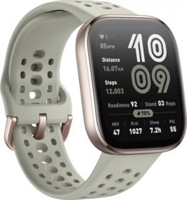 Умные часы, браслет AMAZFIT Смарт-часы Bip 6 A2435 1.97" AMOLED корп.серый рем.серый разм.брасл.:130-195мм