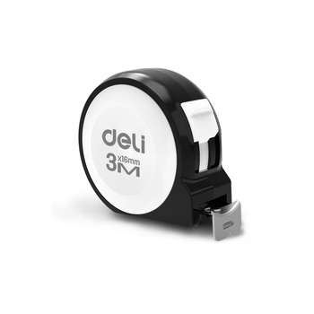 Измерительная техника DELI Рулетка "Home Series White" H8003A 3м х 16мм, эксклюзивный дизайн