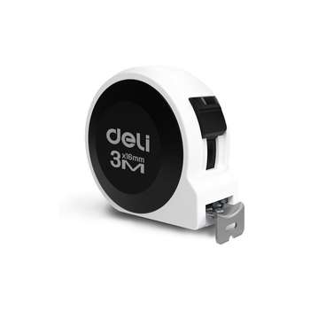 Измерительная техника DELI Рулетка "Home Series White" H8003B 3м х 16мм, эксклюзивный дизайн