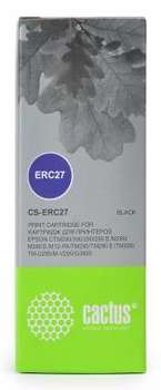 Матричный картридж CACTUS Картридж матричный CS-ERC27 10x3.5 черный для Epson ERC 27