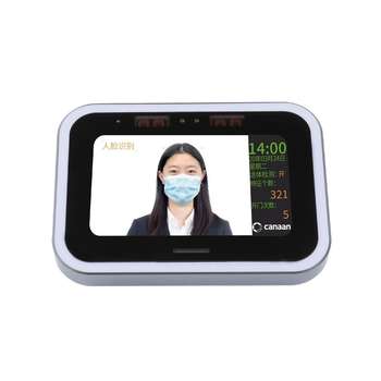 Мини-компьютер Kendryte Система видеонаблюдения D1401000007 Вычислительный модуль в корпусе с функцией видеонаблюдения,дисплеем,модулем Wi-Fi и камерой.Питание DC 12V/1A Wi-Fi/2.4G Размер 120мм * 87mm * 12mm Расстояние распознавания 50-100см Вместимость 100 000 записей Дисплей - 4 дюйма TF
