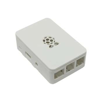 Мини-компьютер ACD Корпус RA178 White ABS Plastic case with Logo for Raspberry Pi 3 B/B+, совместим с креплением VESA Mount