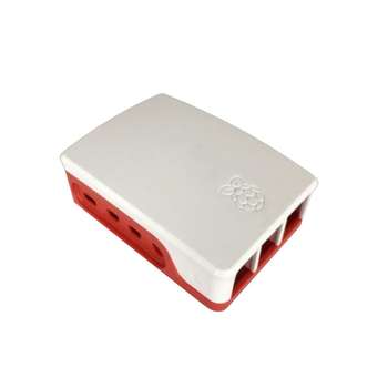 Мини-компьютер ACD Корпус RA597   Red+White ABS Case for Raspberry 4B