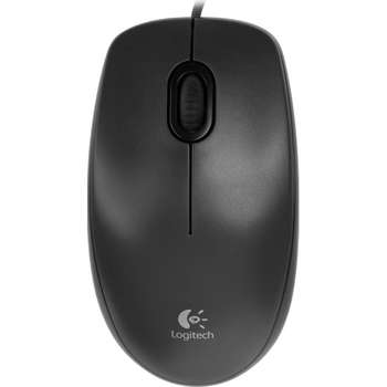 Мышь Logitech M90 Black черная, оптическая, 1000dpi, USB, 1.8м