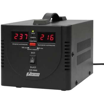 Стабилизатор напряжения PowerMan AVS 500 D Black  {6}
