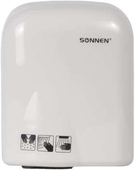 Сушилка для рук SONNEN HD HD-165 1650Вт белый