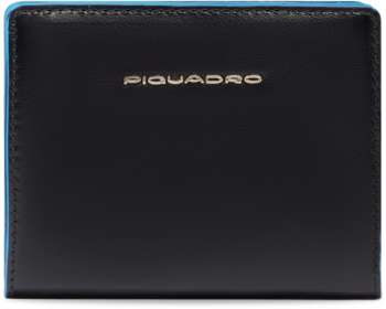 Кошелек PIQUADRO женский Blue Square PD6660B2R/N черный натур.кожа