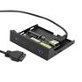 Внутренний шлейф Orient C092, Планка портов 3.5" на переднюю панель 2xUSB Type-C + 2xUSB 3.0