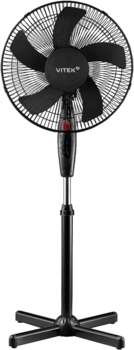 Вентилятор VITEK напольный VSF-1651 BK 40Вт скоростей:3 черный
