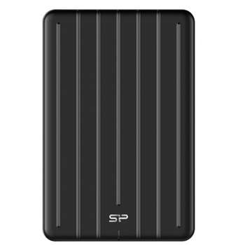 Внешний накопитель Silicon Power Portable SSD 256GB Bolt B75 Pro, External, Type-C [R/W - 520/420 MB/s] Алюминий/Черный