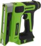 Строительный степлер GREENWORKS Степлер ручной G24CS10 скобы 4/55/90/18GA
