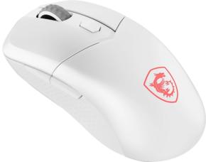 Мышь MSI VERSA 300 W MS-8ZBD белый оптическая 8000dpi беспров. BT/Radio USB 5but