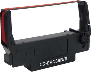 Матричный картридж CACTUS Картридж матричный CS-ERC38B/R черный/красный для Epson ERC 30/34/38, UT2000/4000