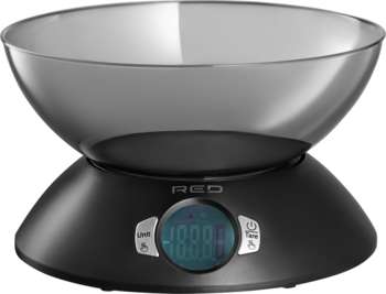 Кухонные весы RED SOLUTION Весы кухонные электронные S734 макс.вес:5кг черный