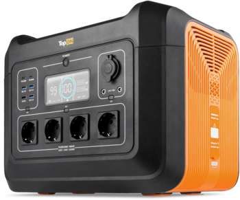 Мобильная электростанция TOPON Электростанция портативная TOP-X2400 697500mAh 10A QC3.0/PD3.0 5xUSB черный/оранжевый