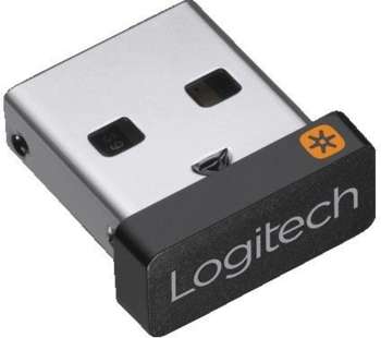 Аксессуар для игровой приставки Logitech Ресивер USB Unifying черный