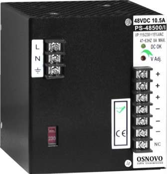 Преобразователь AC/DC OSNOVO Блок питания AC/DC PS-48500/I