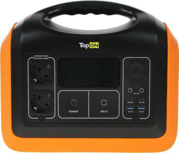 Мобильная электростанция TOPON Электростанция портативная TOP-X1200 310000mAh 10A QC3.0/PD3.0 4xUSB черный/оранжевый