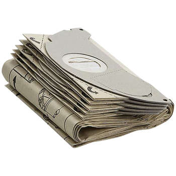 Аксессуар для пылесоса Мешки для сбора пыли KARCHER, комплект 5 шт., бумажные, +1 микрофильтр, для пылесоса SE 5.100, 6.904-143.0