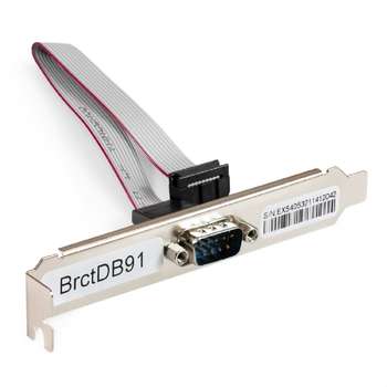 Контроллер EXEGATE EX298291RUS Планка портов в корпус 1xCOM BrctDB91