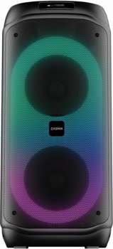 Музыкальный центр Digma Минисистема D-MC1722 черный 60Вт FM USB BT micro SD