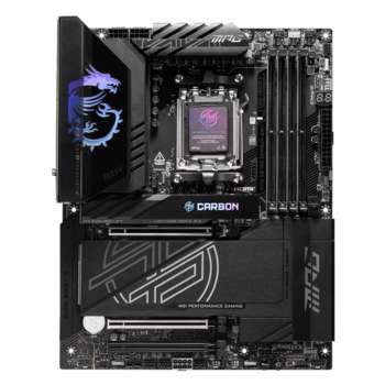 Материнская плата MSI OEM MPG X870E CARBON WIFI X870, AM5, 4*DDR5, 3*PCIEx16, 4*M.2, 4*TypeC, 9*USB3.2Gen2, 4*USB3.2Gen1, 4*USB2.0, 4*SATA3.0, 5G, 2.5G, 2*Type-C, HDMI, ATX, OEM oem