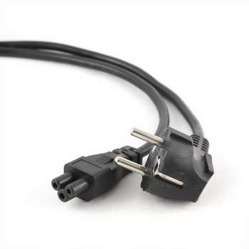 Кабель питания Cablexpert для ноутбуков PC-186-ML12 1.8м, Schuko- C5, 10А, пакет 02385 PC-186-ML12 C5 S22 3 х 0.75 {100}