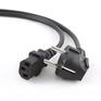 Кабель питания Cablexpert PC-186-1-1.8M, 1.8м, Schuko