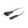 Кабель питания Cablexpert для аудио/видео техники PC-184-VDE-1.8M 1,8м, CEE 7/16 - C7, VDE, , 2-pin, 2х0,75, черный, пакет  {100}