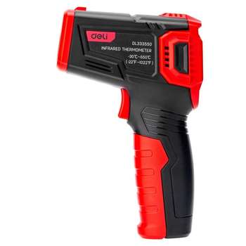 Измерительная техника DELI Инфракрасный пирометр с цветным дисплеем DL333550 -40…600°C