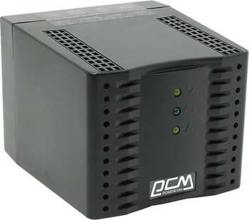 Стабилизатор напряжения Powercom TCA-1200 черный