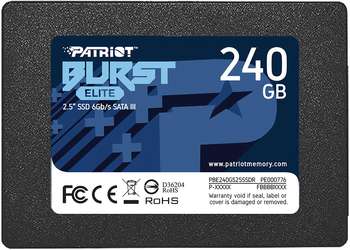 Накопитель SSD Patriot диск 240GB PBE240GS25R