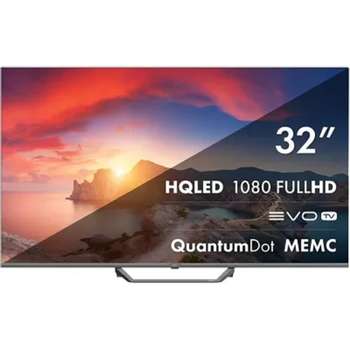 Телевизор Haier 32" Smart TV S2 Pro, QLED, FULL HD, черный, СМАРТ ТВ, Android TV [DH1U6MD04RU]