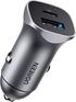 Автоаккумулятор, зарядное устройство UGREEN Автомобильное зарядное CD130-30780 Silver