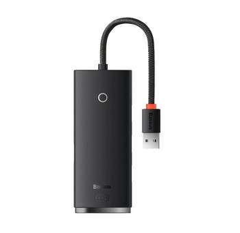 USB-концентратор Baseus USB-хаб Lite Series Black