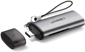 Картридер UGREEN CM184-50704 Space Gray