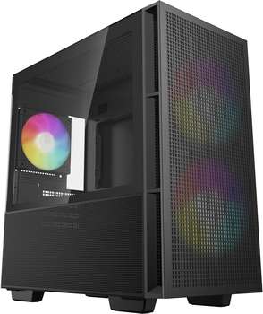 Корпус DEEPCOOL CH360 mATX без БП Black