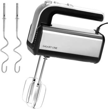 Миксер GALAXY LINE GL2228 черный/серебристый