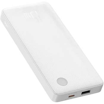 Внешний аккумулятор Baseus Портативное зарядное устройство PPAP10A Airpow Lite Moon White