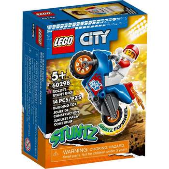 Детский конструктор LEGO Конструктор City Реактивный трюковый мотоцикл