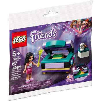 Детский конструктор LEGO Конструктор Polybag Friends Волшебный сундук Эммы