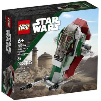 Детский конструктор LEGO Конструктор Star Wars Микроистребитель Звездный корабль Бобы Фетта