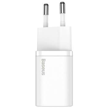 Аккумулятор для электроинструмента Baseus Сетевое зарядное устройство Super Si 20W EU White