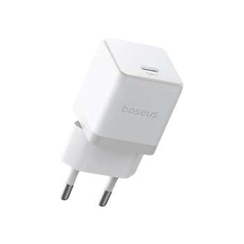 Аккумулятор для электроинструмента Baseus Сетевое зарядное устройство Palm 30W EU Moon White