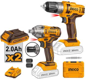 Набор электроинструмента INGCO Industrial COSLI230702 в компл.:2инструм.